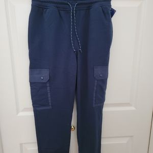 Navy champion joggers size medium NWT
